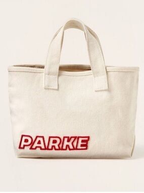 NWT Parke × Target  Mini Canvas Tote Bag - Natural